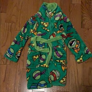 kids ninja turtle robe